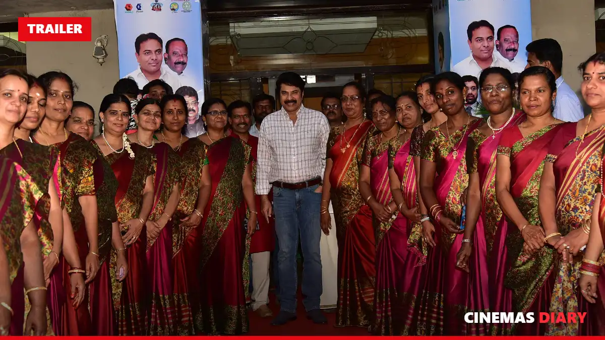 Mammootty, star of the Bheeshma Parvam trailer