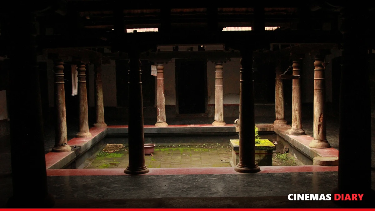 Traditional Kerala mana, similar to the setting discussed in this Bramayugam review