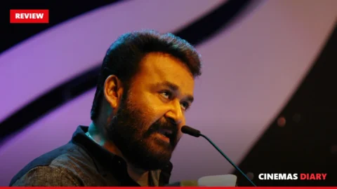 Drishyam movie review featured image with Mohanlal