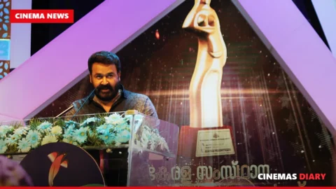 Theatre seats representing the Malayalam box office 2025 report