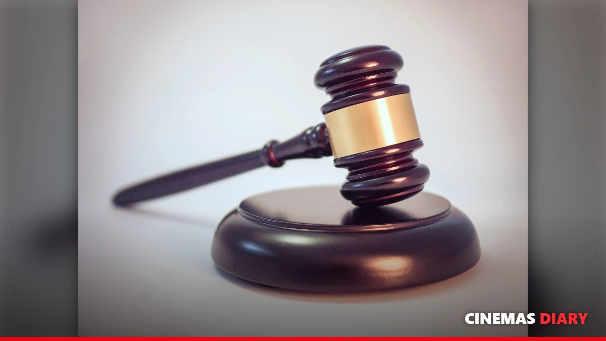 Gavel and law books, symbolising Malayalam courtroom movies