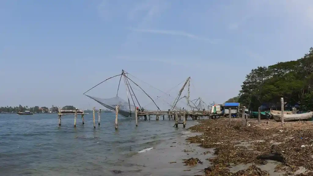 Titans Malayalam movie Fort Kochi Chinese fishing nets